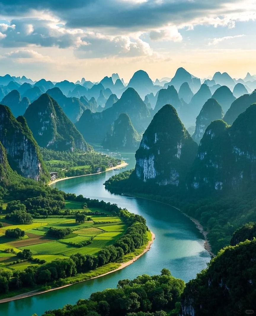 桂林山水终极打卡指南，随手一拍的ins风大片